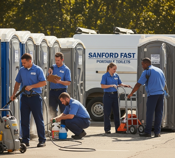 Sanford Fast Portable Toilets team